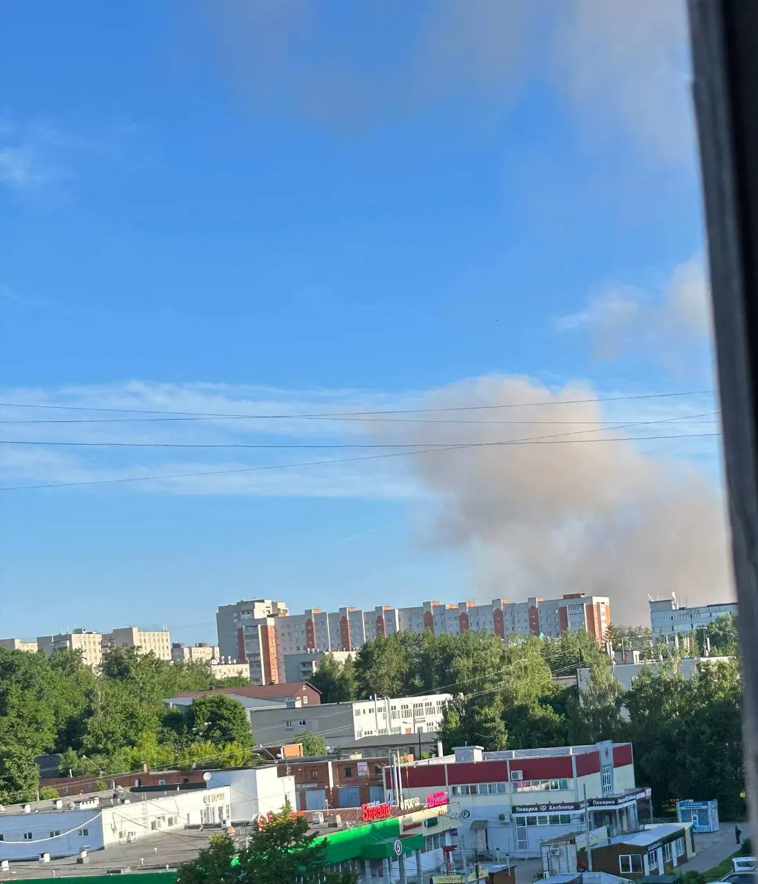 В&nbsp;Чебоксарах зафиксировали задымление и&nbsp;резкий запах гари в&nbsp;районе ВНИИР