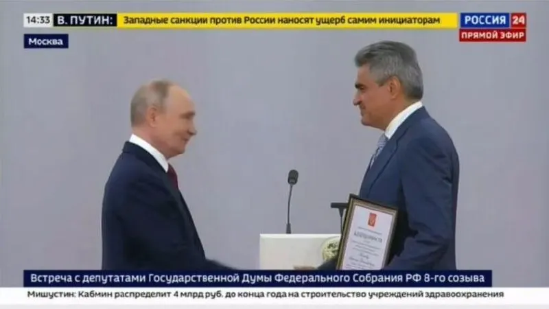 На церемонии награждения в Кремле Нечаев поблагодарил за оценку работы и заявил, что, несмотря на достигнутое, предстоит приложить ещё больше усилий ради победы в специальной военной операции.
