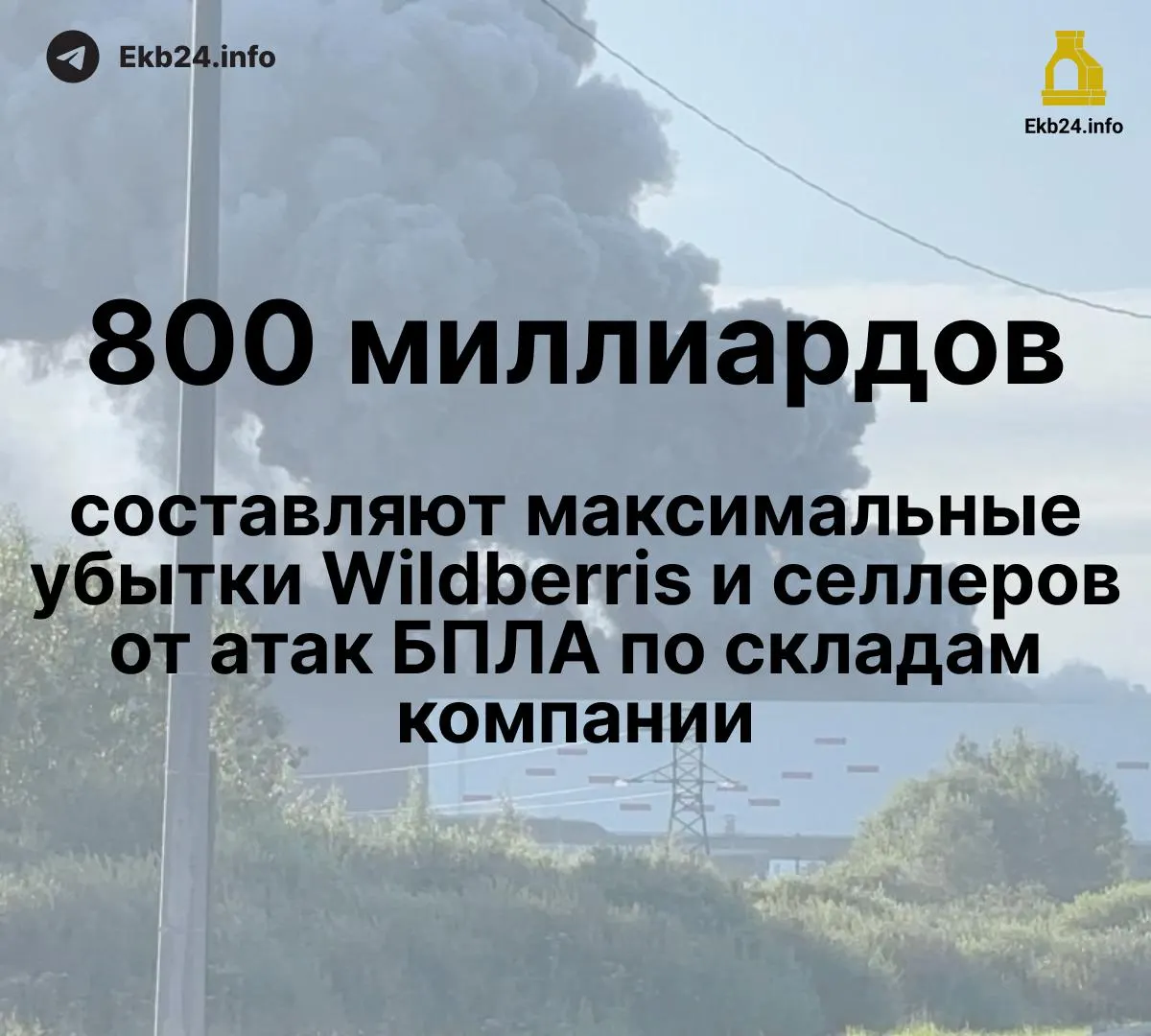 Дроны атакуют инфраструктуру Wildberries: ущерб оценивается в 600–800 млрд рублей; обсуждаются меры поддержки и возможные забастовки.