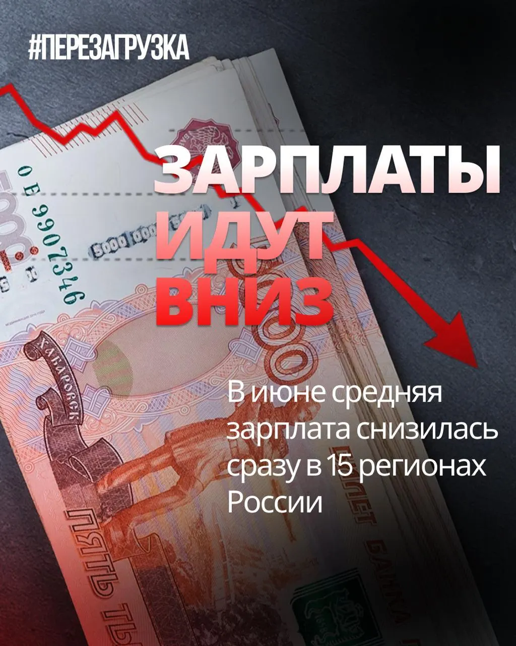 В июне номинальные зарплаты снизились в 15 регионах России; в отдельных регионах падение достигло 18% по сравнению с маем. Инфляция снизила реальные доходы, покупательную способность граждан подорвала.