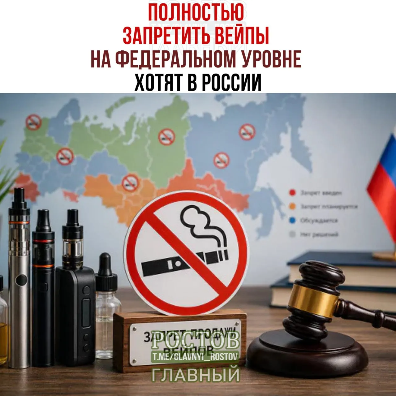 Инициатива предполагает запрет на производство и продажу электронных сигарет по всей стране, обосновывая решение ростом онкологических заболеваний среди молодежи.