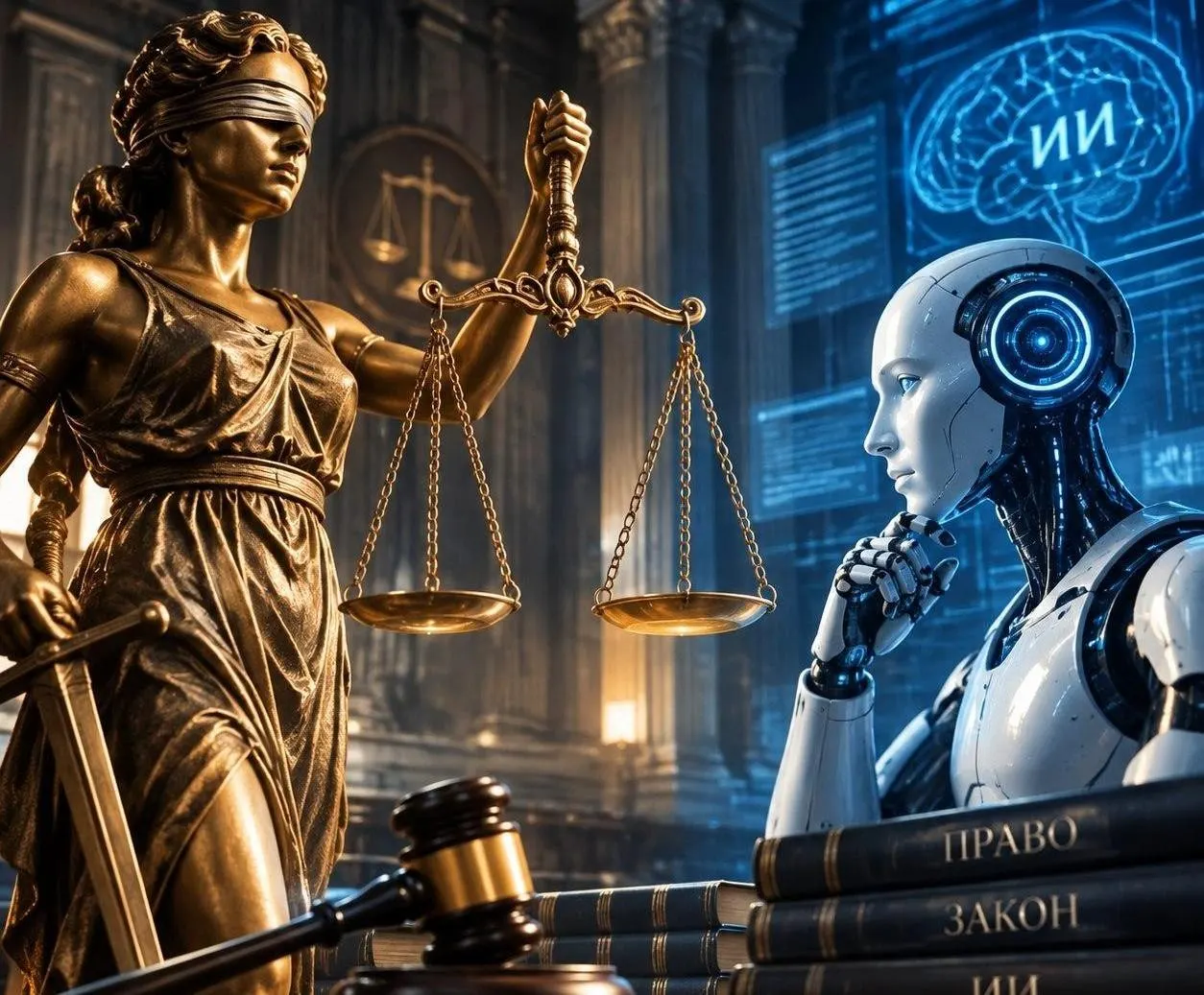 Через год в судах начнется внедрение систем искусственного интеллекта.